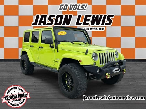 2016 Jeep Wrangler Unlimited Sahara