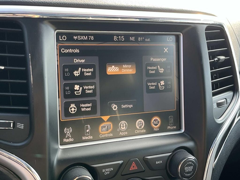 2016 Jeep Grand Cherokee Overland