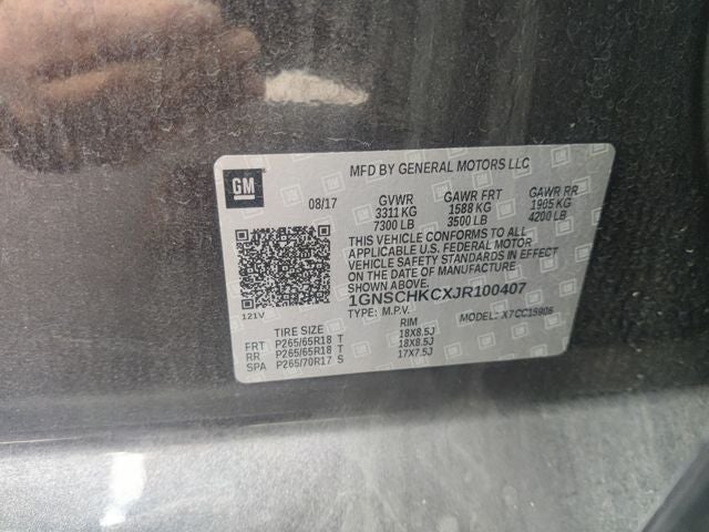 2018 Chevrolet Suburban LT