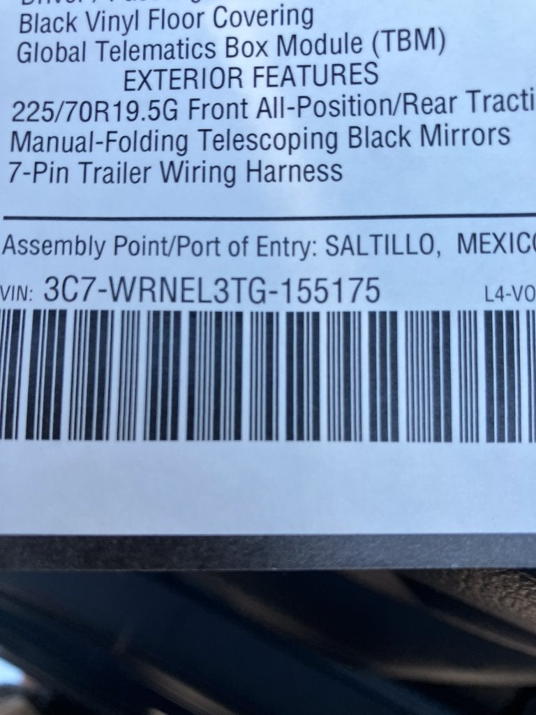 2026 RAM 5500HD Tradesman
